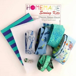 30K views · 26 reactions | Make the Chevron POUCH with our COMPLETE kit! Complete Sewing Kit from Tula Pink HomeMade Collection. | Renaissance Ribbons | Facebook
