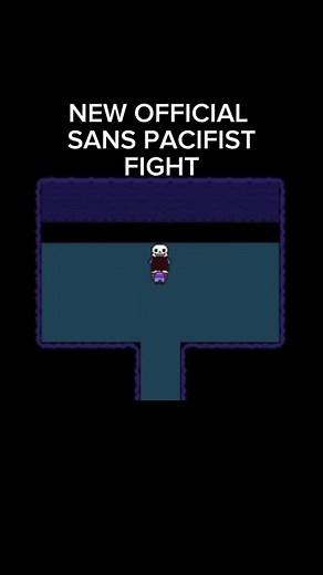 Sans Official Pacifist Fight - Undertale 10th Anniversary