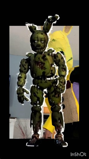 Rate my spring-trap/spring Bonnie costume pls no hate #channel #edit