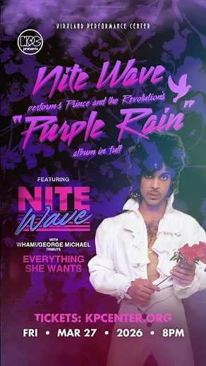 Nite Wave performs Prince's “Purple Rain” album in full at KPC!