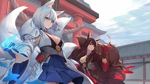 Akagi And Kaga Azur Lane Live Wallpaper - MoeWalls