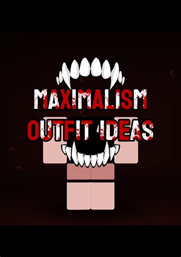 Exploring Maximalism in Roblox: Outfit Collaboration 22S