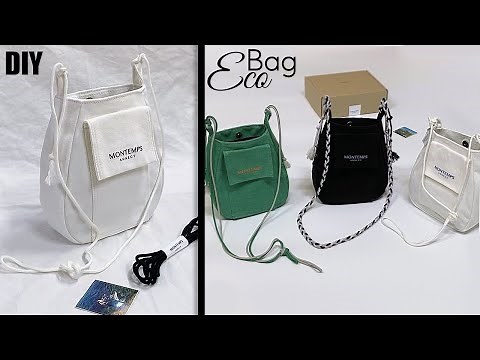 DIY Small Craft Bag from cloth Making at Home | ECO Bag Idea