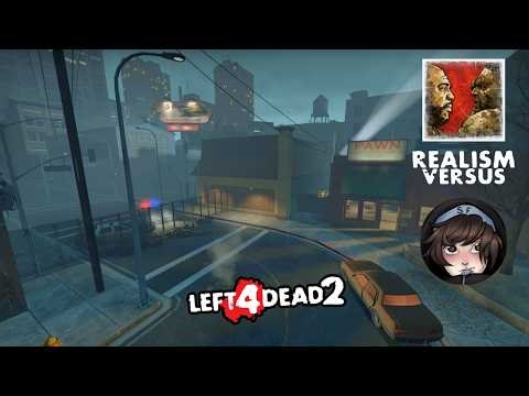 LEFT 4 DEAD 2 - NO MERCY - REALISM VERSUS #5 w/ ‪@SimplyFishy‬