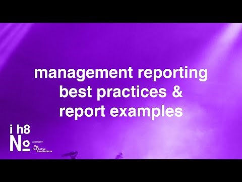 Management Reporting Best Practices & Report Examples - You Should Now