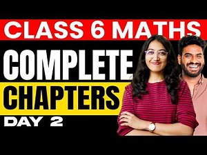 Class 6 Annual Exam | Complete Maths | Complete Chapters Day 2 | Exam Winner
