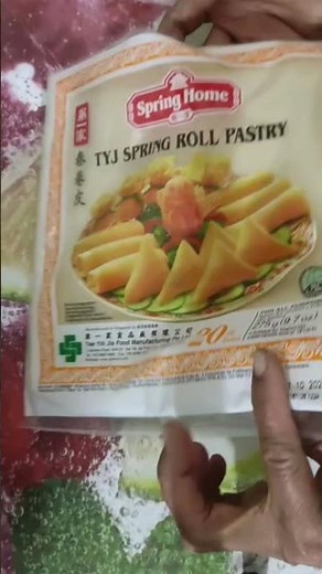 Opening Spring Home TYJ Spring Rolls Pastry #subscribe #elizaguirre #satisfying #trending #asmr