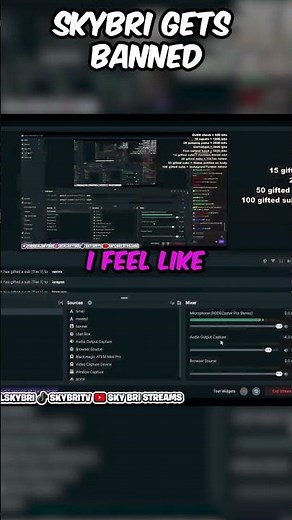N3on got Skybri BANNED LIVE
