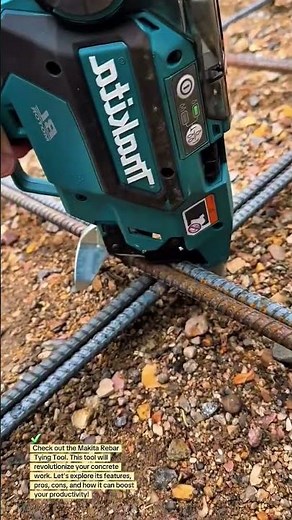 Makita Rebar Tying Tool: Speed Up Your Concrete Work!