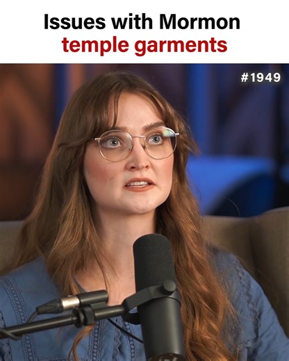 22K views · 258 reactions | Issues with Mormon temple garments #lds #mormon #byu #byui #byuh #thechurchofjesuschristoflatterdaysaints #bookofmormon #josephsmith #brighamyoung #saltlakecity #utah #idaho #ldstemple #ldsmission #ldsmissionary #temple #missionary #bible #exmormon #exlds #exmo | Mormon Stories Podcast | Facebook