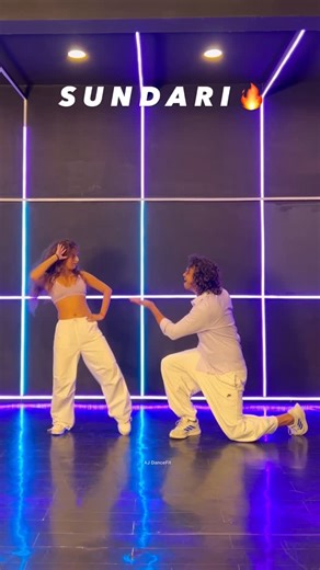 Akshay Jain on Instagram: "New AJ DanceFit Routine on #sundari 🔥 Full routine available only on our YT channel ❤️ 🧠 @akshayjainofficial 💃with @staysassywithshivika"