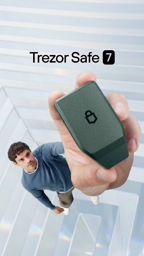 Trezor on Instagram: "Introducing Trezor Safe 7, the hardware wallet that changes crypto security forever — radically transparent, fully wireless, and quantum-ready. Pre-order now!"