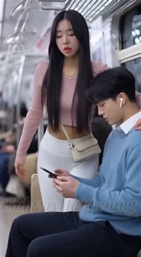 Unintentional Touch on a Crowded Subway