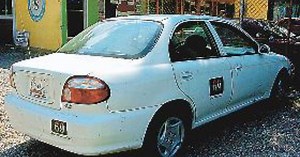 Taxi 69 no está implicado en accidente