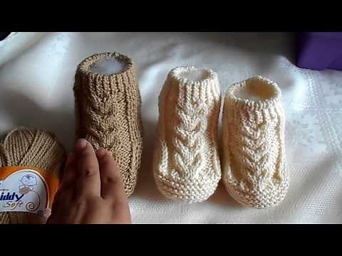 Botas - Zapatos para bebe en dos agujas #1