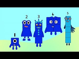 Numberblocks Intro but B L U E