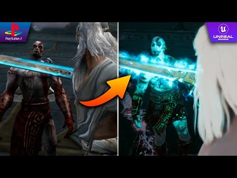 Hice el REMAKE de GOD OF WAR 2 con Unreal Engine 5