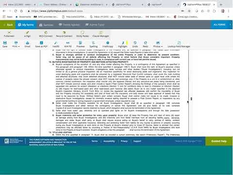 Zipforms Additional Signature Addendum