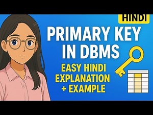 Primary Key in DBMS | Easy Hindi Explanation with Example | Database Tutorial