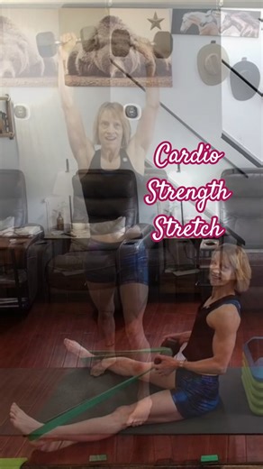 LIVE full body cardio strength workout.