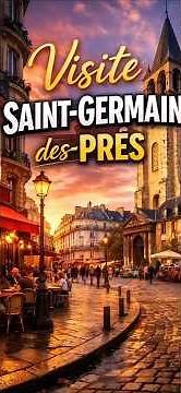Saint-Germain-des-Prés 🇫🇷 | Les Deux Magots, Café de Flore & historic church