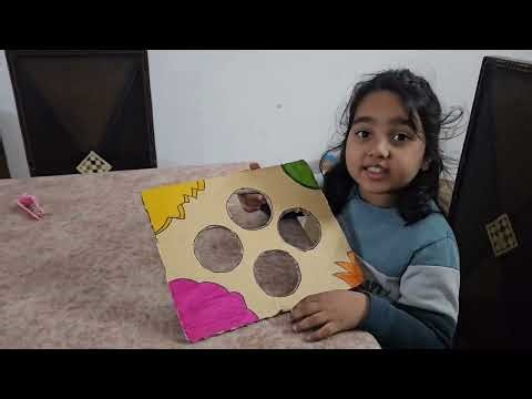 DIY Cardboard Skee Ball Game 🎯 | Fun with My Sister 🎯 Siblings Fun