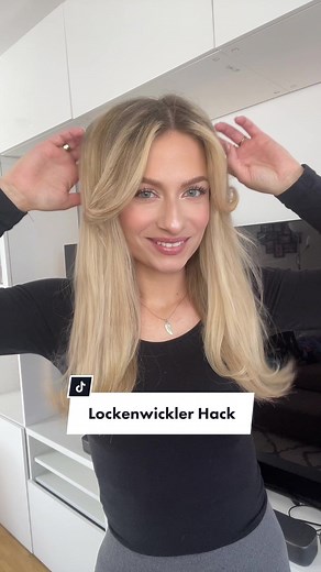 Lockenwickler Hack für schöne Haare in kurzer Zeit