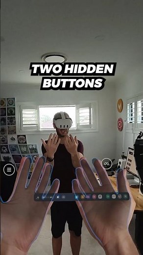 Quest 3 Hand Tracking 🖐🏻🤚🏻 #quest3 #vr #virtualreality