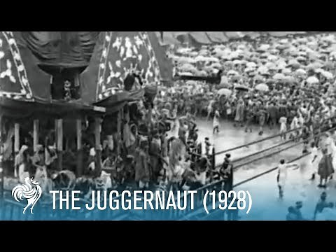 The Car of Juggernaut aka Jagannath: Ratha Yatra in India (1928) | British Pathé