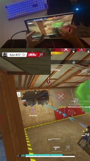 Mute 1v4 in Rainbow Six Mobile 🔥