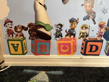 3D Alphabet Letter Blocks – Toy-Inspired Classroom/Playroom Decor -PDF printable