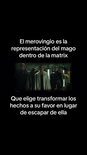 El Merovingio y el destino en la Matrix