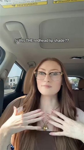 If you didn’t know, know you know: Super Lustrous Lipstick in Toast of New York is considered the perfect lipstick shade for redheads! ❤️💄 You be the judge! Try this iconic, currently VIRAL lippie while you still can! 😍 🎥: @kateabrames #Revlon #affordablemakeup #lipstick #fallmakeup #virallipstick | Revlon