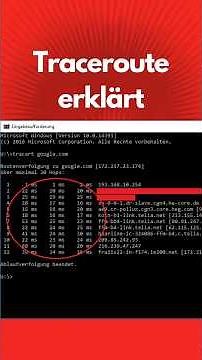 What route do my packets take? Traceroute explained. #computerscience #linux #windows #code