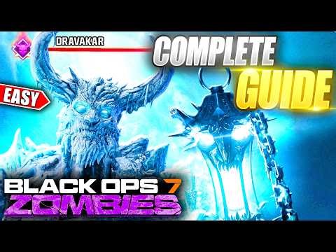 Easy Totenreich Easter Egg Guide & Dravakar Boss Fight (Black Ops 7 Zombies Totenreich Main Quest)
