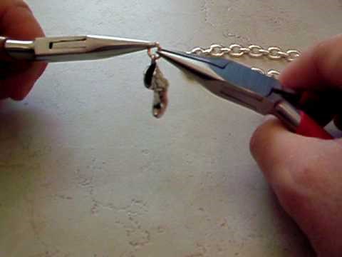 How to add a charm to a charm bracelet