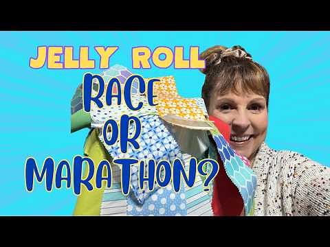 Not Your Typical Jelly Roll Race Quilt - It's EVEN BETTER!