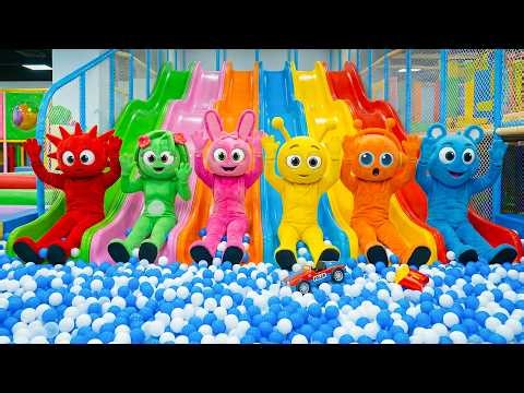 Who’s the Playground Champion? Pinki & Friends Ultimate Fun Park Face-Off!