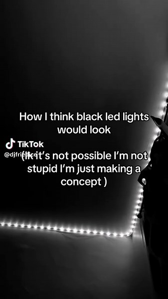 Transforma tu habitación con luces LED negras