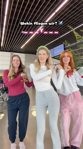 Wer kann es erraten? 🤭✈️ wir freuen uns soo!!! 🥹 @PaulaWolfOfficial ​@n.orthcarolina