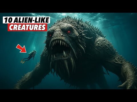 Top 10 Most Alien-Looking Creatures Found Underwater