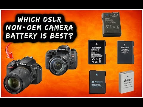 Which Camera Battery Brand Performs Best? Find Out!
