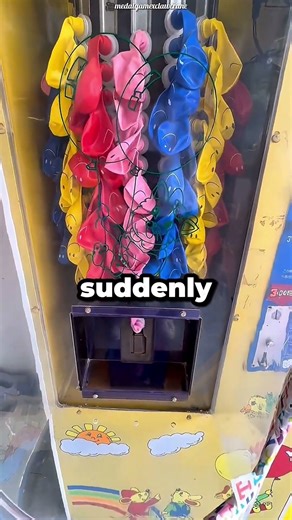 Took a balloon from the vending machine. #shortsvideo