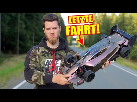 Wir fahren zum LETZTEN MAL das 1100€ HIGHSPEED RC AUTO! - Brechen wir den 242 Km/h Rekord?
