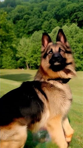 German Shepherd's Ball Catching Skills Are Insane #germanshepherd #dogskills #talent