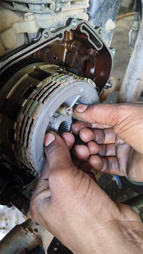 Honda sp shine me clutch plate kese fitting kre #popular #automobile #popular #bolleywoo #trending