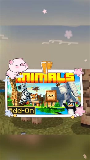 Animals Add-On 🐾 | Minecraft #minecraft #minecraftshorts #games