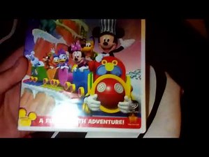 my Mickey mouse and Disney junior DVD collection