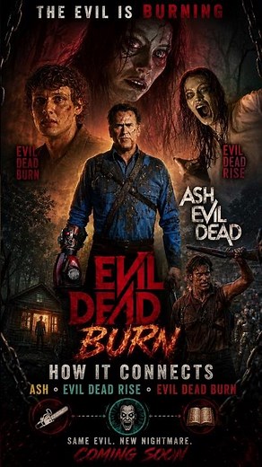 Evil Dead Burn CONNECTED to Ash vs Evil Dead?! Full Horror Timeline Explained#evildeadburn#evildead