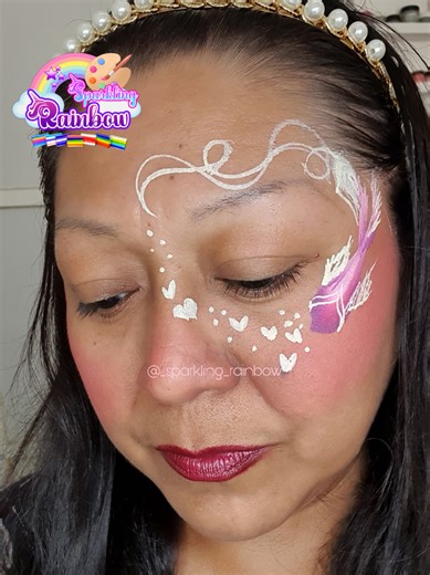 Creative Face Painting Ideas from Sparkling Rainbow